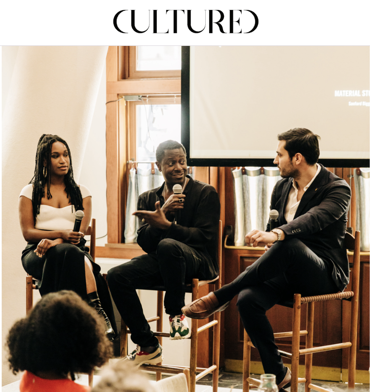 Material Storytelling, Social Identities — Tschabalala Self & Sanford Biggers panel