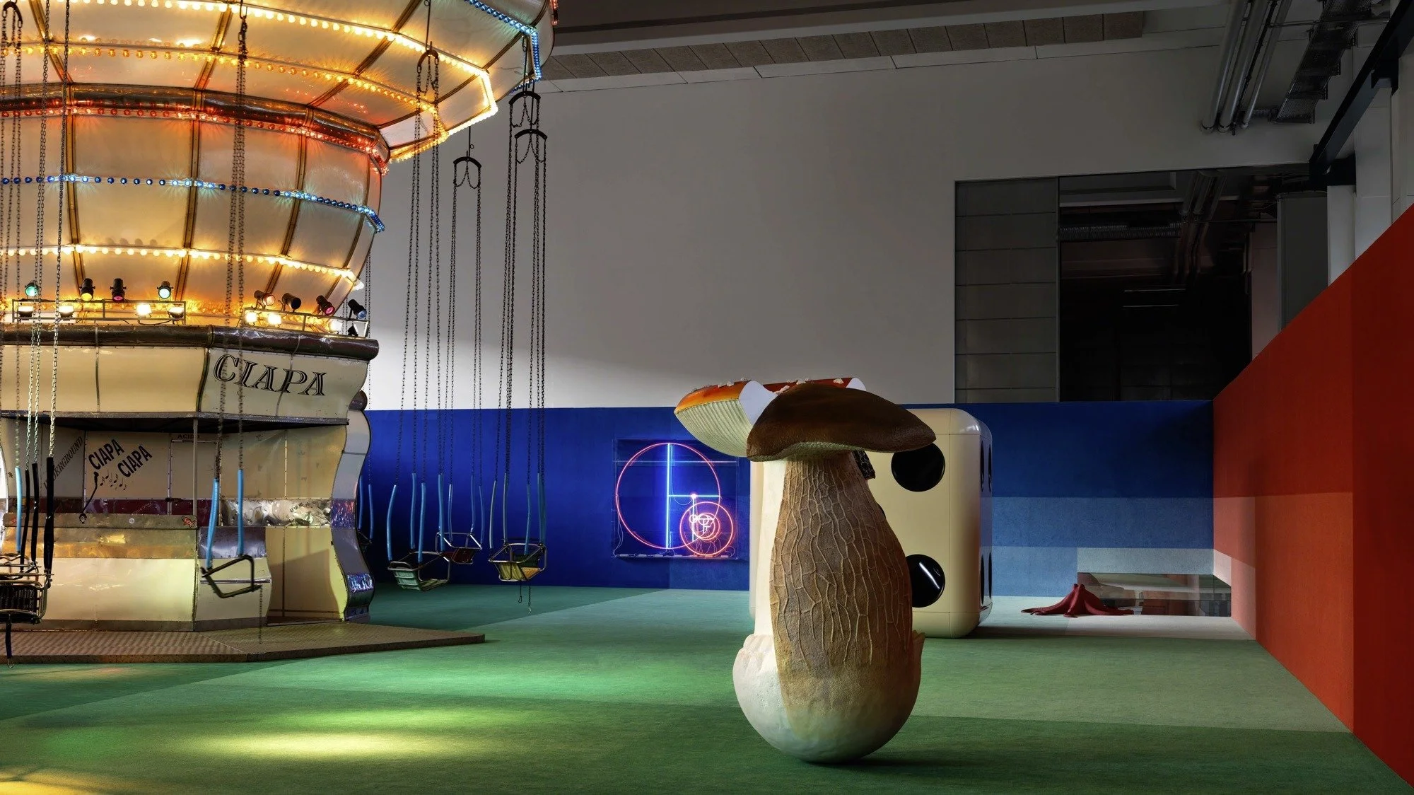REPRODUCTION — Carsten Höller at Copenhagen Contemporary — exhibition image 4