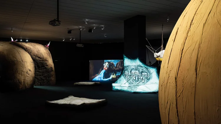The Skin is a Thin Container exhibition at macLYON