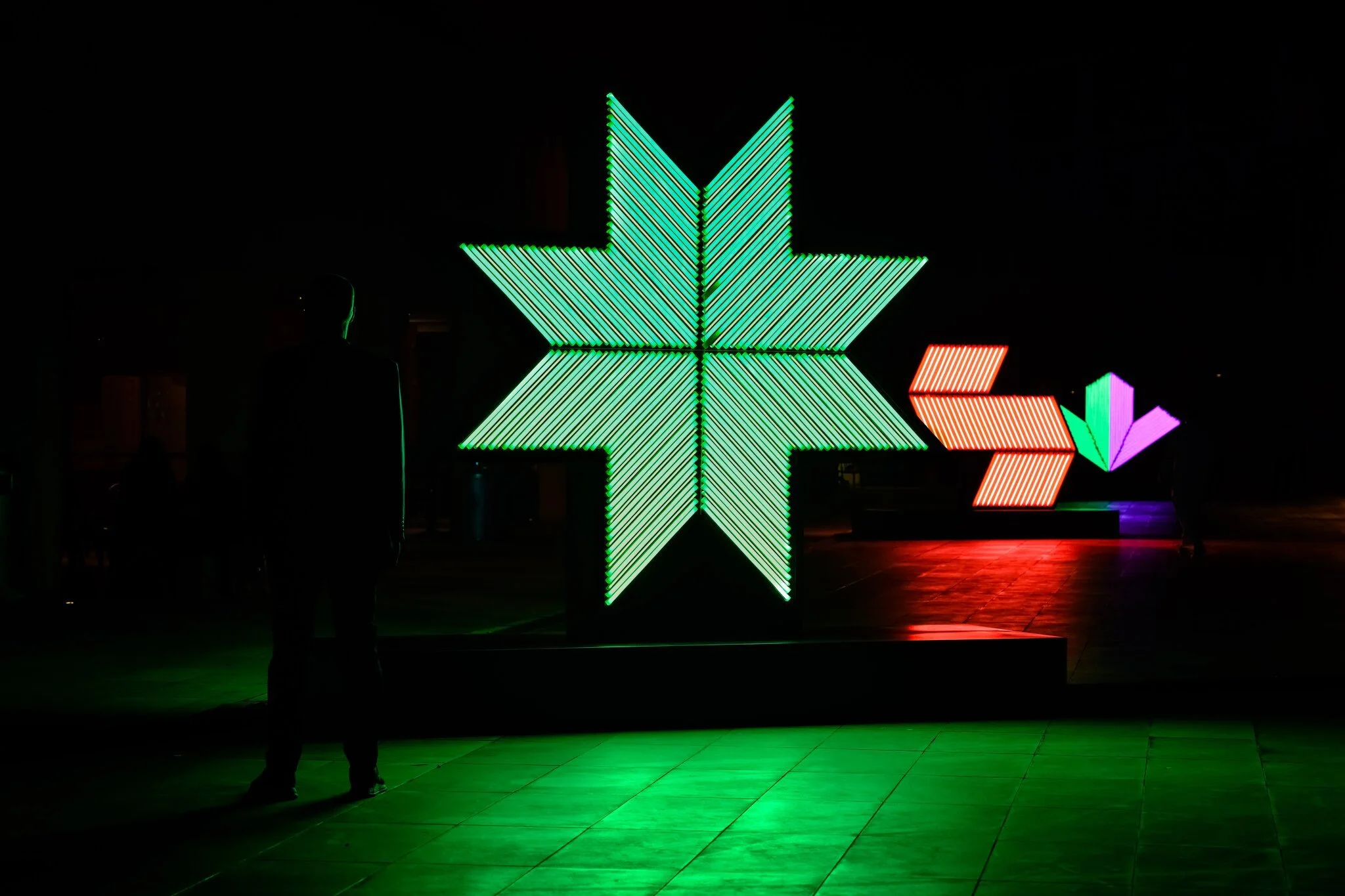 Noor Riyadh 2022 — Completed Installation Artist Bertrand Lavier 22 11 06 MD 0001-lowres