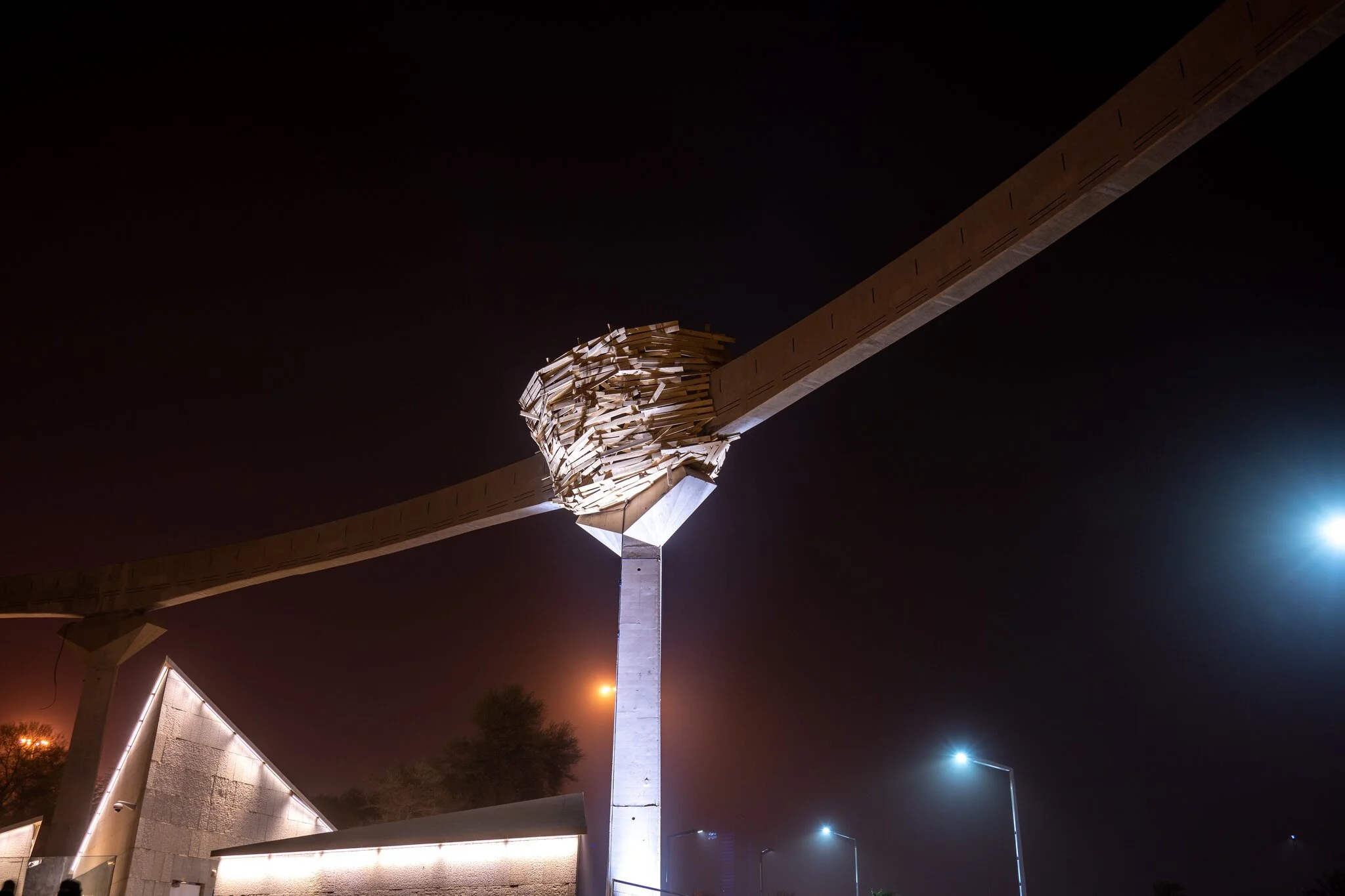 Noor Riyadh 2022 — Completed work Tadashi Kawamata 22 11 03 AAR 1535-lowres