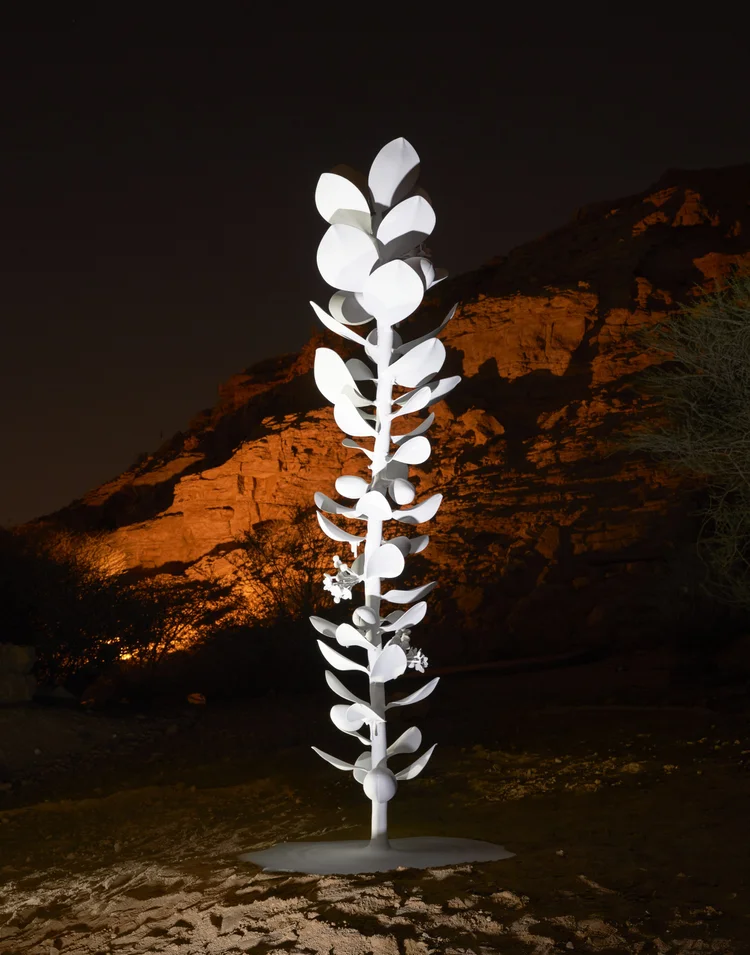 Monira Al Qadiri, Monument, at Noor Riyadh 2023