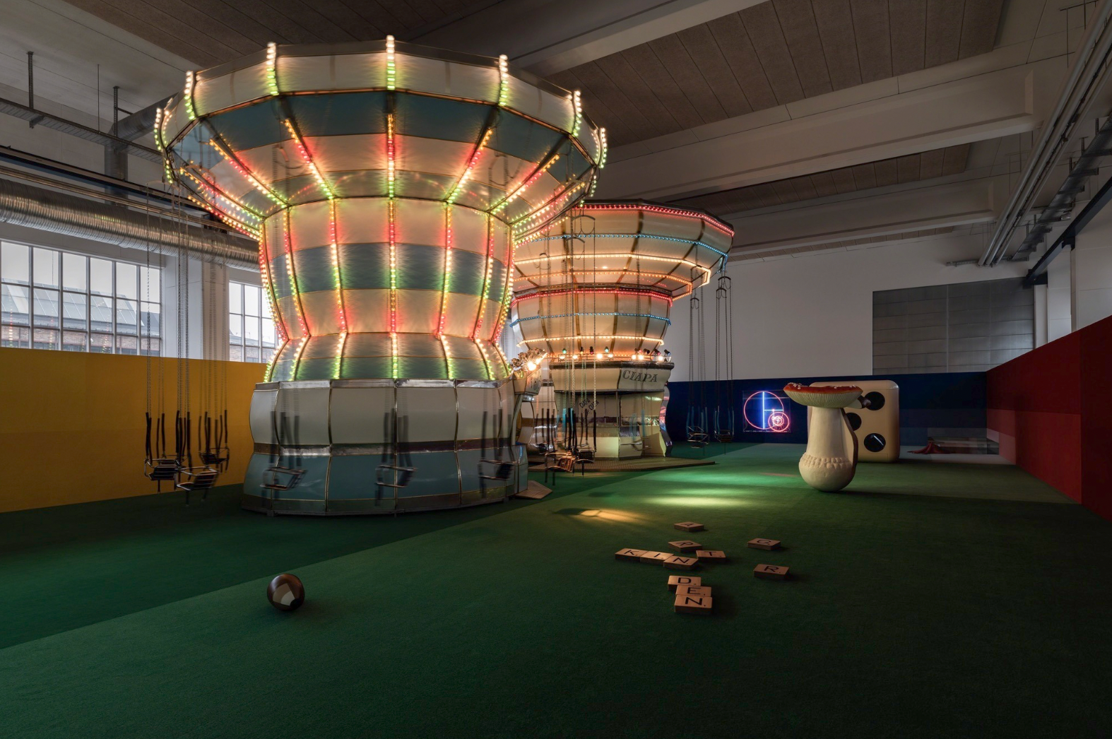 REPRODUCTION — Carsten Höller at Copenhagen Contemporary — exhibition image 7