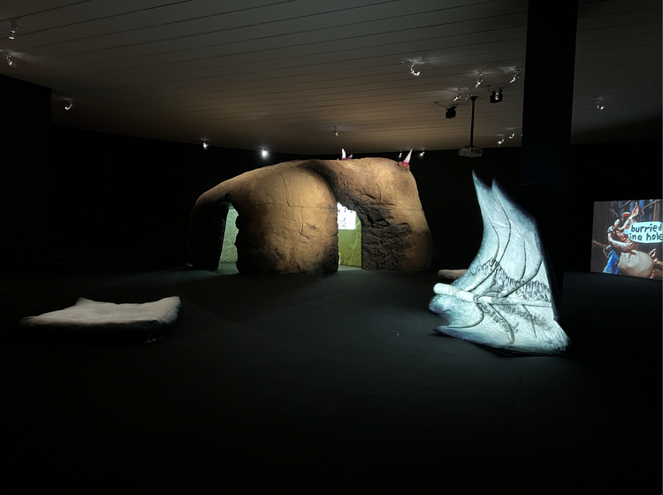 The Skin is a Thin Container exhibition at macLYON