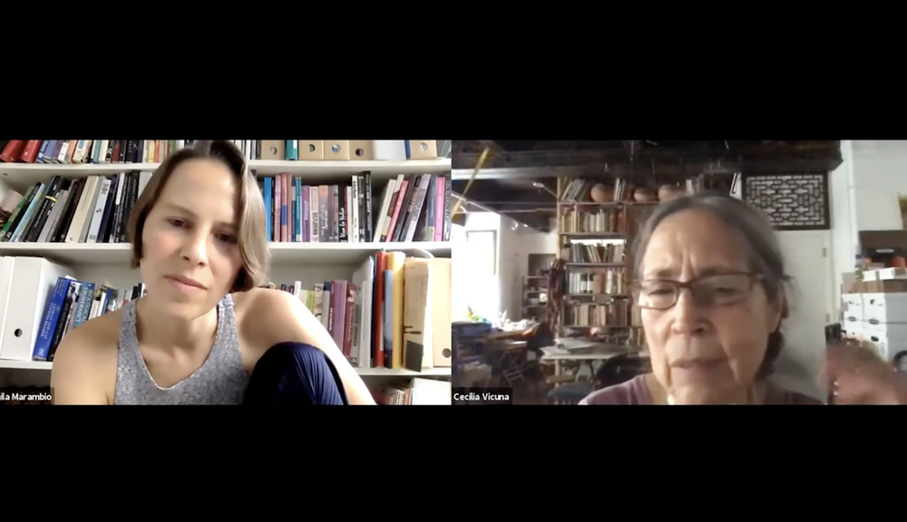 Cecilia Vicuña in conversation with Camila Marambio