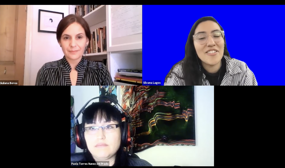 Weaving Data — Paola Torres Núñez del Prado with Dr. Giuliana Borea and Silvana Lagos